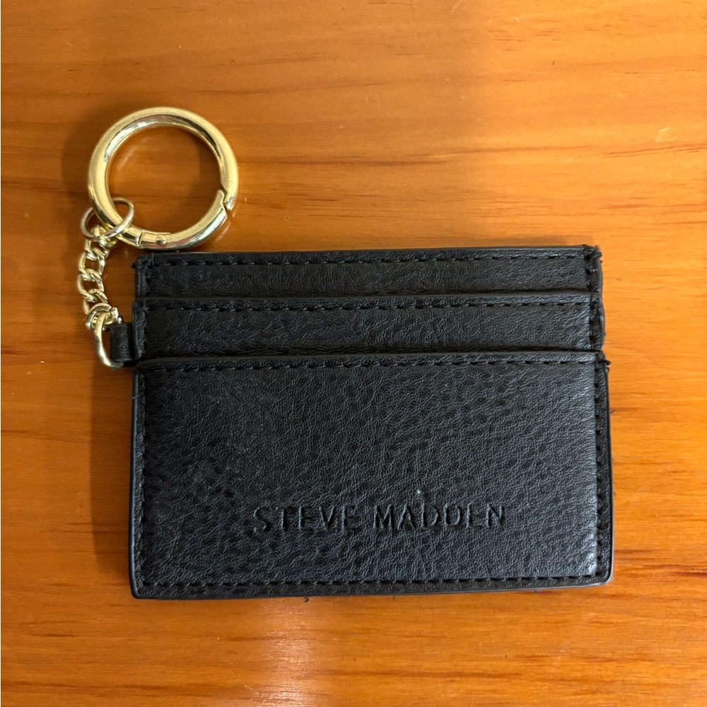 Steve Madden Card Case / ID Holder w/ Keychain